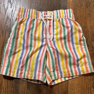 Baby Gap Multicolored Swim Trunks with Liner 3T
